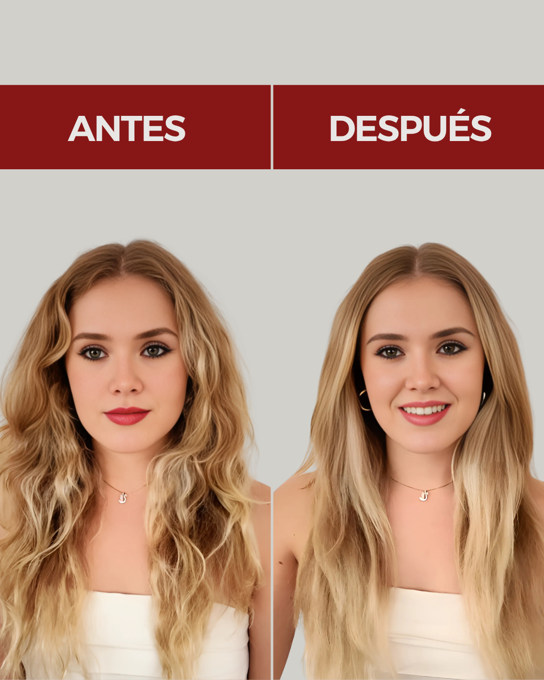 Cepillo alisador portátil VELUSH
